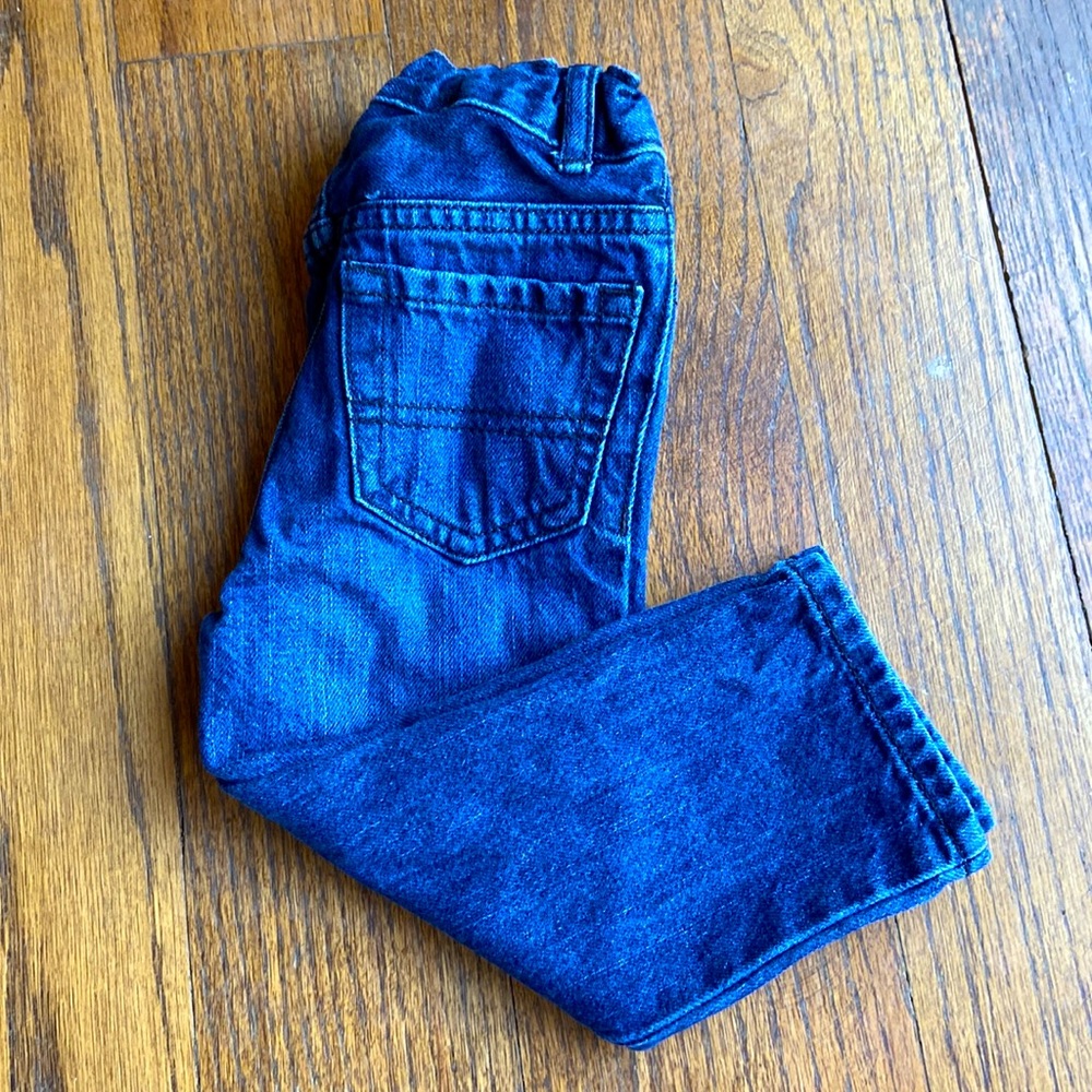 Toddler jeans elastic waist
